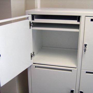 Secure Hot Desking Storage